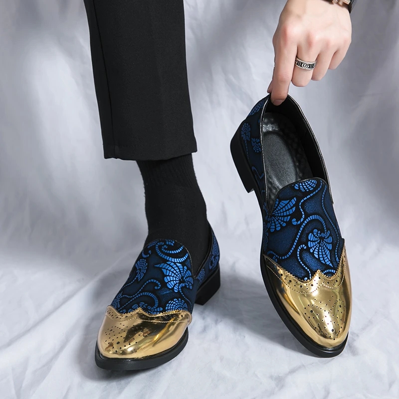 New Casual Shoes Spring Autumn Breathable Slip-On Print Handmade Splice Hard-wearing Men Shoes Size 38-46, Multi
New Casual Shoes Spring Autumn Breathable Slip-On Print Handmade Splice Hard-wearing Men Shoes Size 38-46, Multi