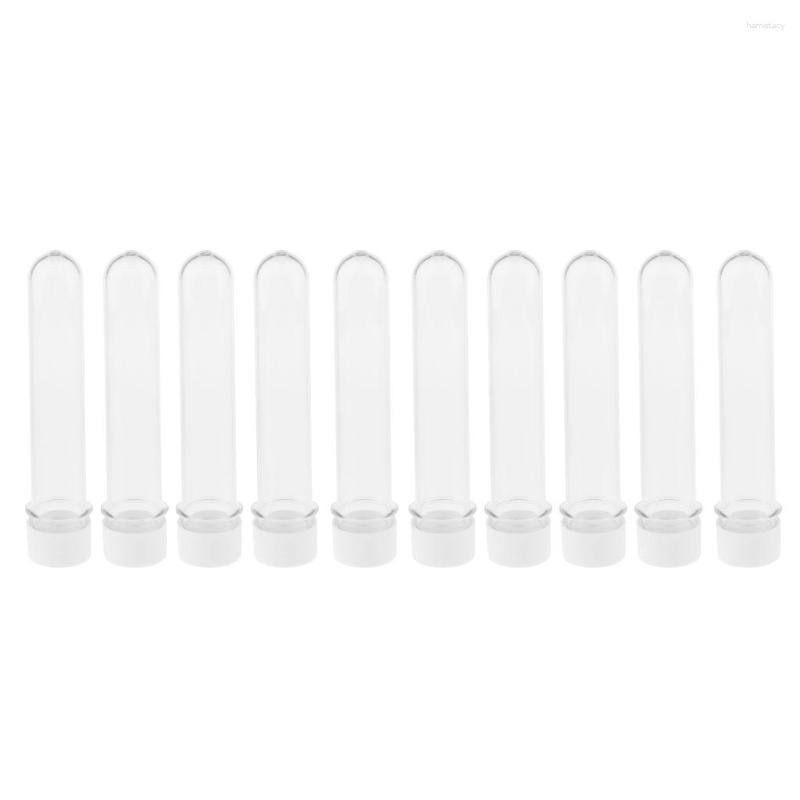 Makeup Brushes 10pcs Clear Round Craft Tubes Bath Containers Candy Storage 40ml 25x140mm
Makeup Brushes 10pcs Clear Round Craft Tubes Bath Containers Candy Storage 40ml 25x140mm
