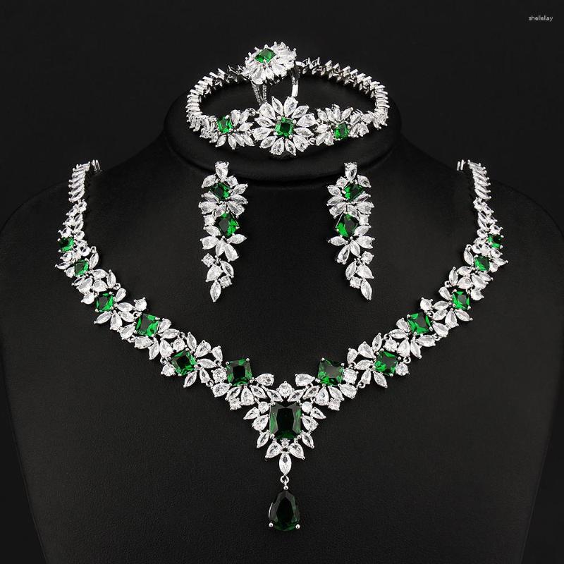Necklace Earrings Set AMC Luxury Asymetrical Emerald Green 4pc Jewelry Earring Ring Brecelet Bridal Wedding Party Accossories For Women, Picture shown
Necklace Earrings Set AMC Luxury Asymetrical Emerald Green 4pc Jewelry Earring Ring Brecelet Bridal Wedding Party Accossories For Women, Picture shown