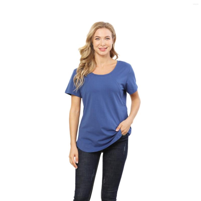 Women's Blouses Breast Feeding Clothes Pregnant Women Short Ruffle Blouse Tunic Latest Tops Long Sleeve Silk For, Green
Women's Blouses Breast Feeding Clothes Pregnant Women Short Ruffle Blouse Tunic Latest Tops Long Sleeve Silk For, Green
