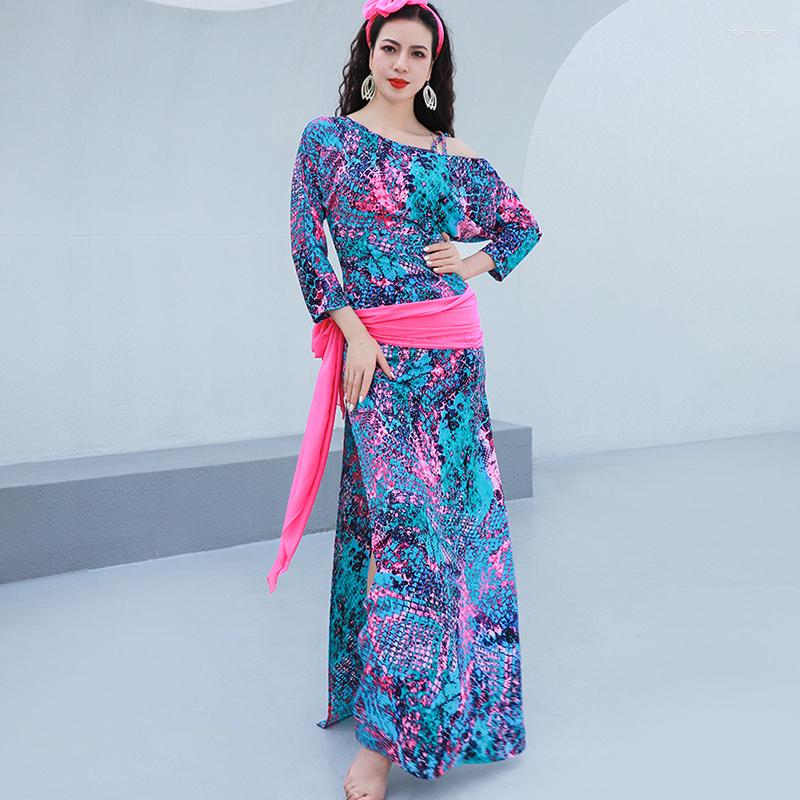 Stage Wear Belly Dance Performance Clothes Ballroom Dress Oriental Costume Set Of 3 Pcs Long Robe Belt Headdress, Yellow
Stage Wear Belly Dance Performance Clothes Ballroom Dress Oriental Costume Set Of 3 Pcs Long Robe Belt Headdress, Yellow
