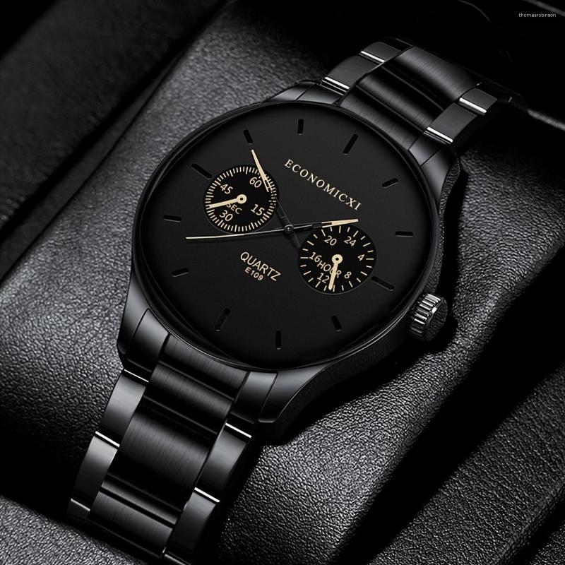 Wristwatches Sports Simple Men's Alloy Watch, Blue
