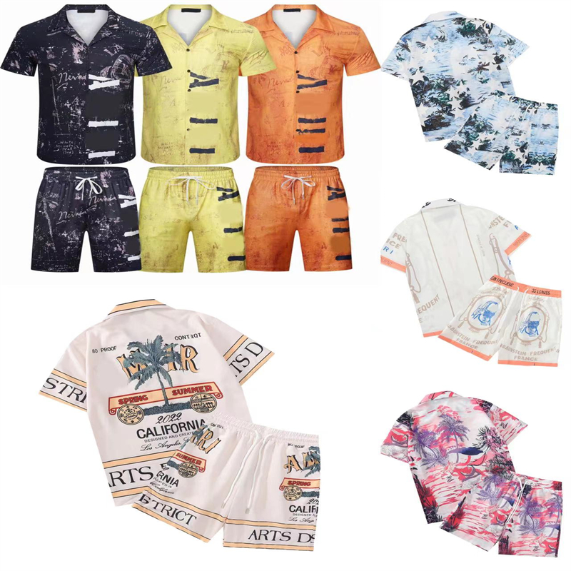 Casablanc-s 22ss designer shirts Masao San print mens casual shirt womens loose silk shirt short sleeves luxury t-shirt highquality tees size M-3XL #827, No.01 
Casablanc-s 22ss designer shirts Masao San print mens casual shirt womens loose silk shirt short sleeves luxury t-shirt highquality tees size M-3XL #827, No.01