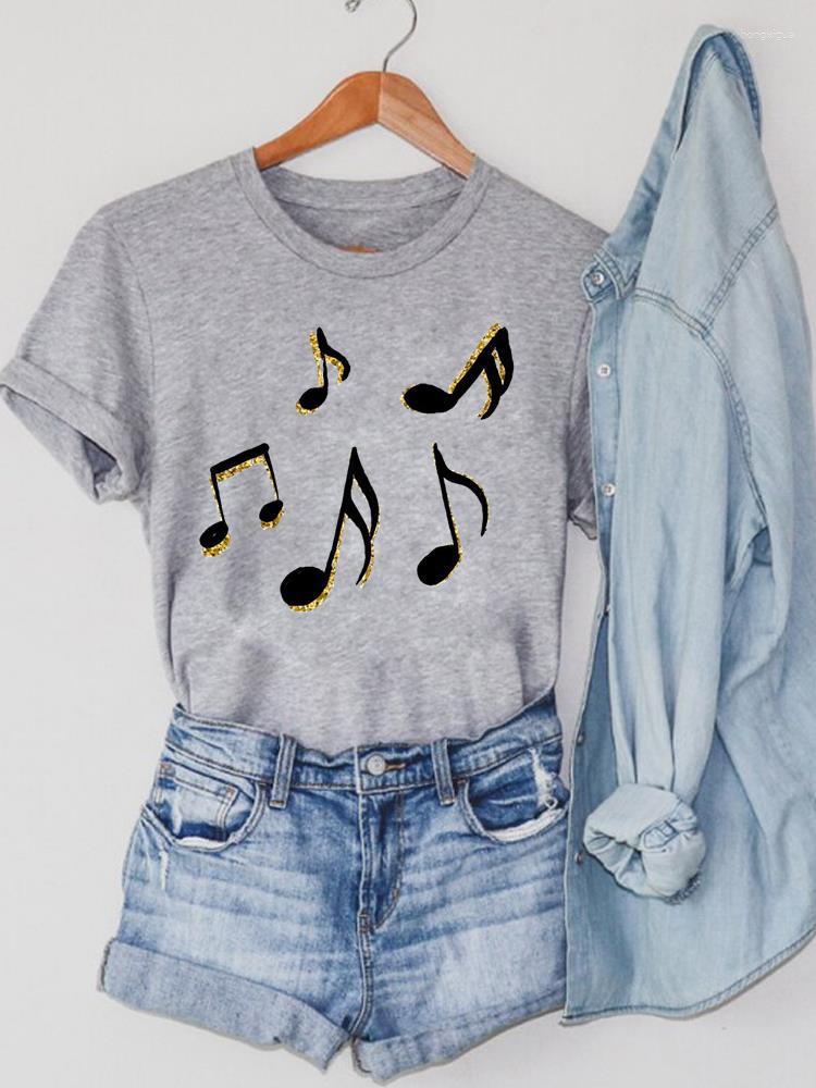 Women' T Shirts Fashion Women Summer Short Sleeve Tee Top Printing Music Love Trend Cute Clothing Print Tshirt Graphic T-shirts, Ust33357
Women' T Shirts Fashion Women Summer Short Sleeve Tee Top Printing Music Love Trend Cute Clothing Print Tshirt Graphic T-shirts, Ust33357