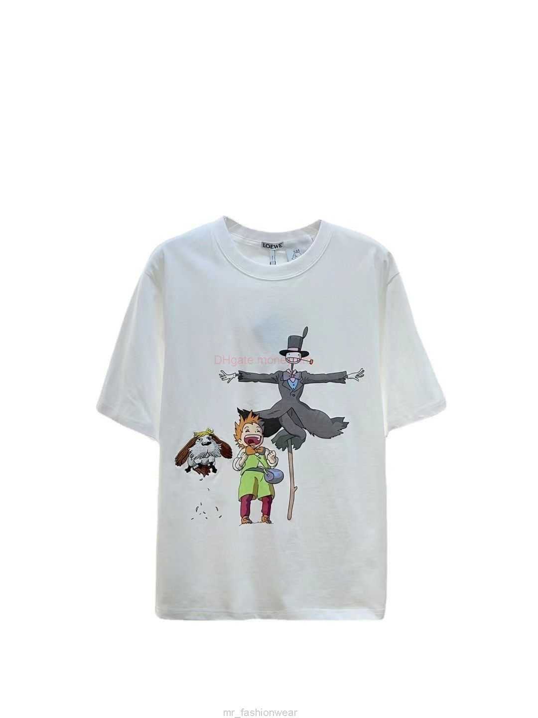 Designer Fashion Clothing Tees Tshirts Loewe High Quality Korean Version of Loe Rojiahars Mobile Castle Co Branded Mens Tshirt and Womens Summer Fashion Trend Slimm, White
Designer Fashion Clothing Tees Tshirts Loewe High Quality Korean Version of Loe Rojiahars Mobile Castle Co Branded Mens Tshirt and Womens Summer Fashion Trend Slimm, White