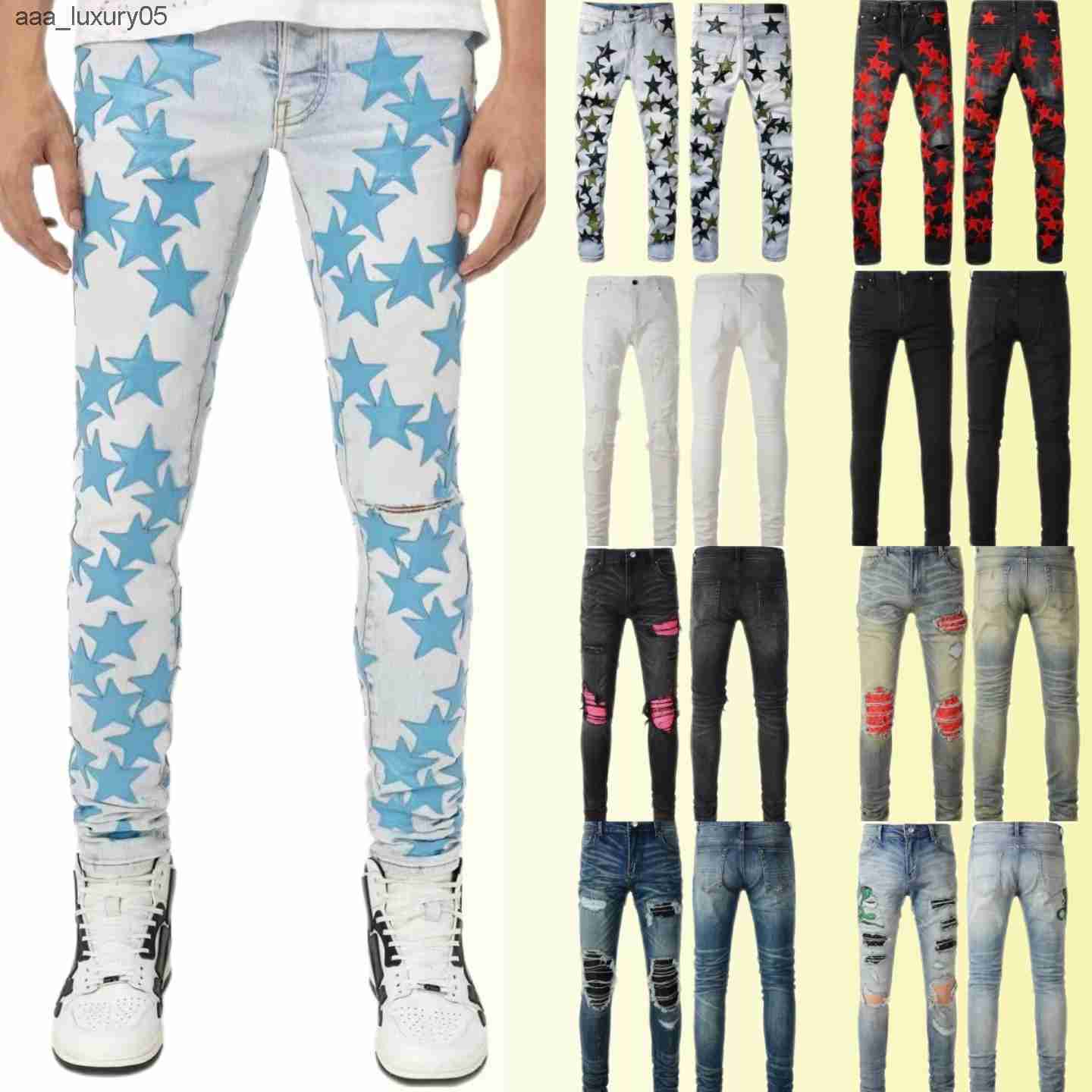 Am jeans designer jeans mens skinny desig 22 color pants Long hippop Sticker Embroidery Slim Denim Straight streetwear Skinny pants¡AmIrIiTyS¡wholesale, No.38
Am jeans designer jeans mens skinny desig 22 color pants Long hippop Sticker Embroidery Slim Denim Straight streetwear Skinny pants¡AmIrIiTyS¡wholesale, No.38