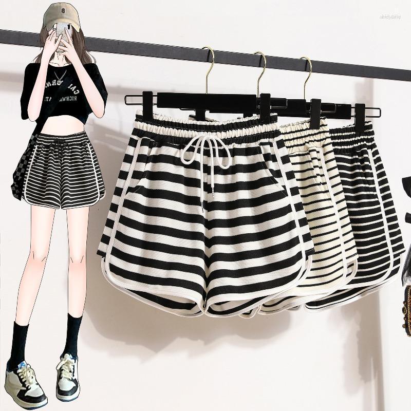 Women's Shorts Women's Leisure Contrast Color Striped Loose Women's Elastic Waist Wide Leg Sports Short Trousers 2023 Summer, Black 1
Women's Shorts Women's Leisure Contrast Color Striped Loose Women's Elastic Waist Wide Leg Sports Short Trousers 2023 Summer, Black 1