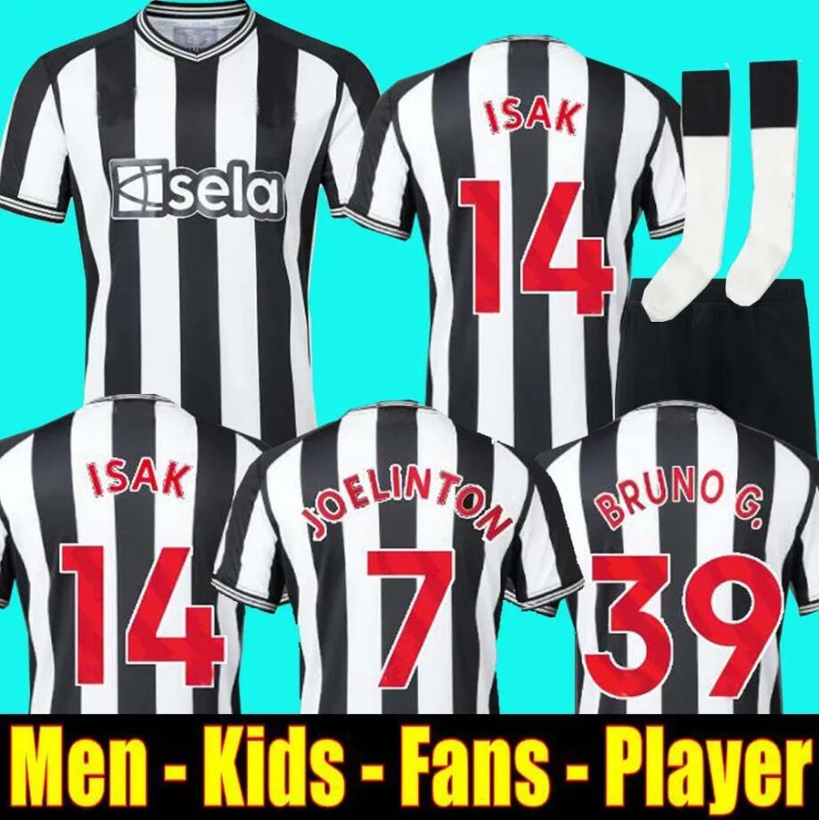 

23/24 TONALI soccer jerseys Kids Kit 2023 2024 BRUNO G. WILSON SAINT MAXIMIN ISAK UnITeDS Football Shirt Goalkeeper Home Away Third Set Fan Player Version, 2022 home finals