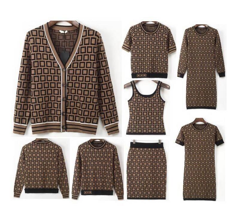 Women Sweater Woman Knits & Tees Longsleeve Short sleeve Classical English Words Printing O-neck or V-necks Cardigan Sweaters Pullover Long Dress Skirt Luxury 23, Silical gel
Women Sweater Woman Knits & Tees Longsleeve Short sleeve Classical English Words Printing O-neck or V-necks Cardigan Sweaters Pullover Long Dress Skirt Luxury 23, Silical gel