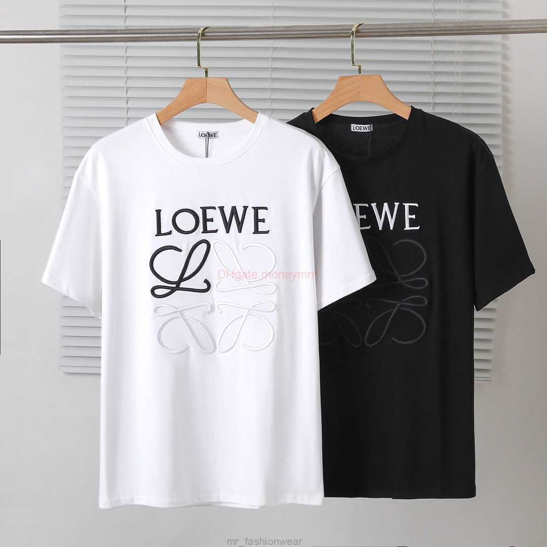 Designer Fashion Clothing Tees Tshirts Loewe High Quality 2023 Springsummer New Embroidery Short Sleeve Tshirt Couple Top Loose Korean Plate Trend Luxury Casual St, Black
Designer Fashion Clothing Tees Tshirts Loewe High Quality 2023 Springsummer New Embroidery Short Sleeve Tshirt Couple Top Loose Korean Plate Trend Luxury Casual St, Black