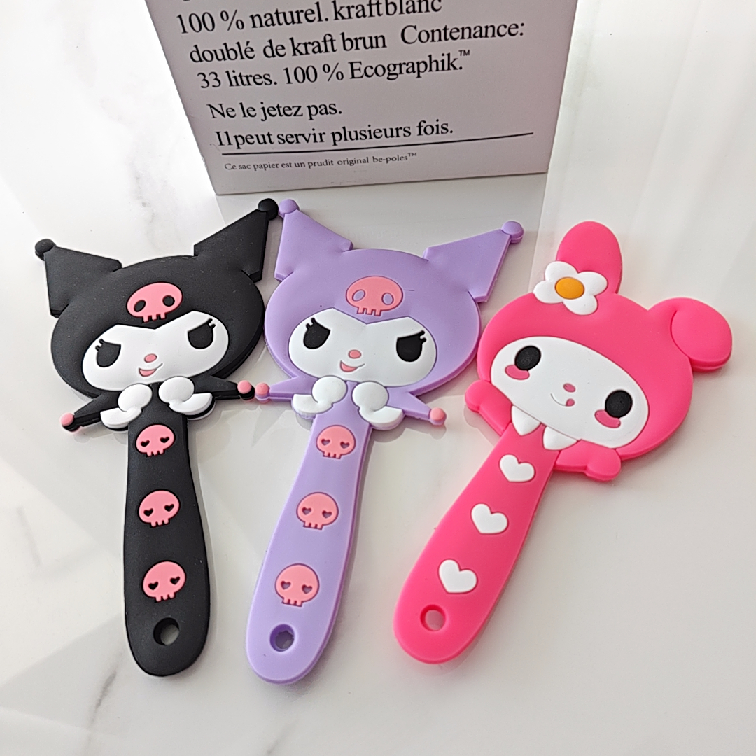 INS Kawaii Melody Mini Portable Mirrors Girl Cute outwear Mini Silicon Hand Shank Mirrors
INS Kawaii Melody Mini Portable Mirrors Girl Cute outwear Mini Silicon Hand Shank Mirrors