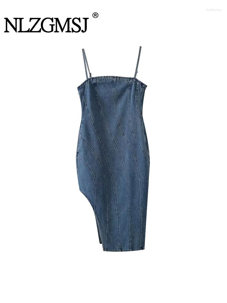 Casual Dresses Nlzgmsj Woman Asymmetric Denim Slip Long Dress Midi Summer Elegant Party Women Bodycon, Picture shown
Casual Dresses Nlzgmsj Woman Asymmetric Denim Slip Long Dress Midi Summer Elegant Party Women Bodycon, Picture shown