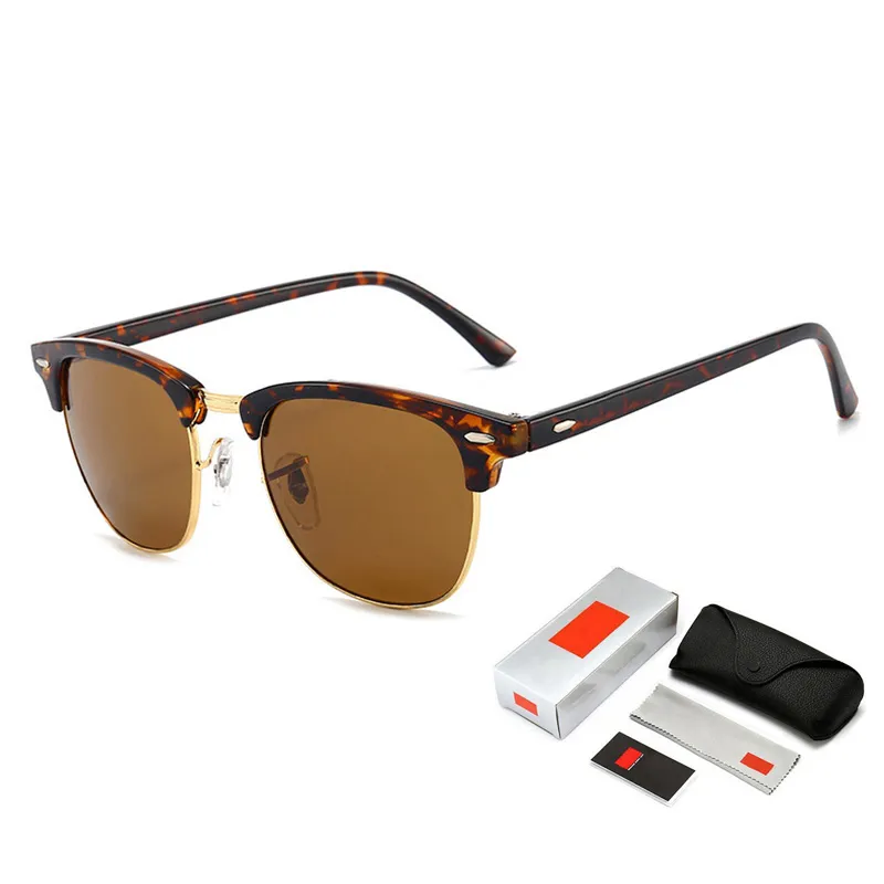 Clubmasters Vintage Semi-Rimless Rays Brand Designer Sunglasses Women/Men Ban Classic Retro Oculos De Sol Gafas UV400 3016G
Clubmasters Vintage Semi-Rimless Rays Brand Designer Sunglasses Women/Men Ban Classic Retro Oculos De Sol Gafas UV400 3016G