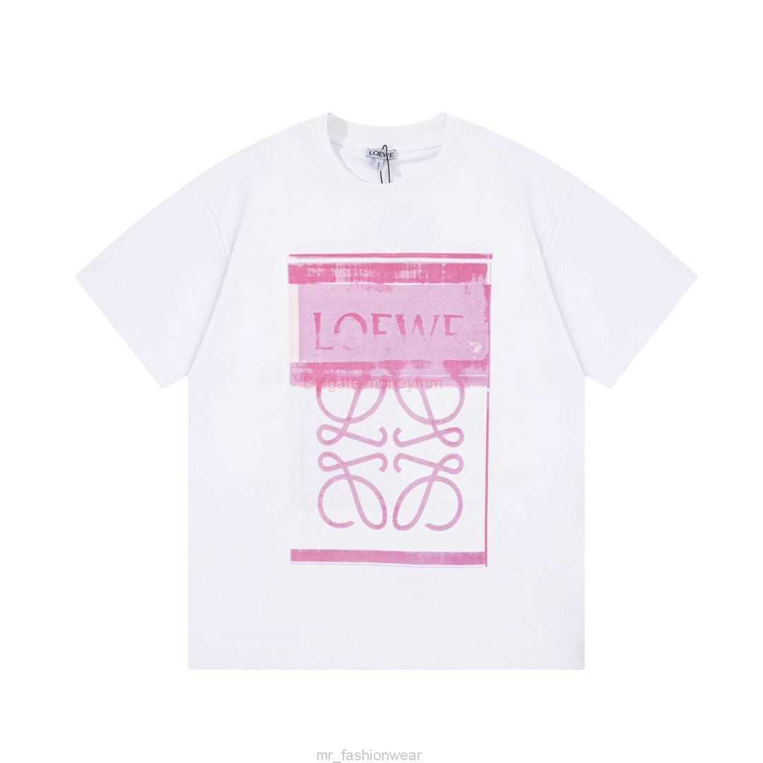 Designer Fashion Clothing Tees Tshirts Loewe 2023 Springsummer Trend Fashion Watercolor Letters Handpainted on the Back Exquisite Upgrade Comfortable and Soft Lu, White
Designer Fashion Clothing Tees Tshirts Loewe 2023 Springsummer Trend Fashion Watercolor Letters Handpainted on the Back Exquisite Upgrade Comfortable and Soft Lu, White