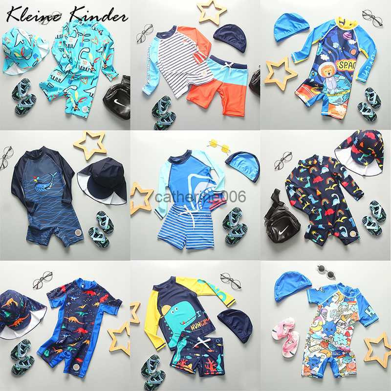 Top Quality Boy Swimsuit UPF50 UV Protection Summer Baby Toddler Swimwear Children's Bathing Suit Beach Pool Surf Swimming Wear L230625