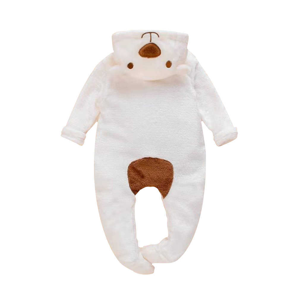 New Cute BABY Newborn Baby Boy Girl Clothes Long Sleeve Romper Clothes Autumn Winter Wear Newborn Baby Clothes Warm 0-12M L230625