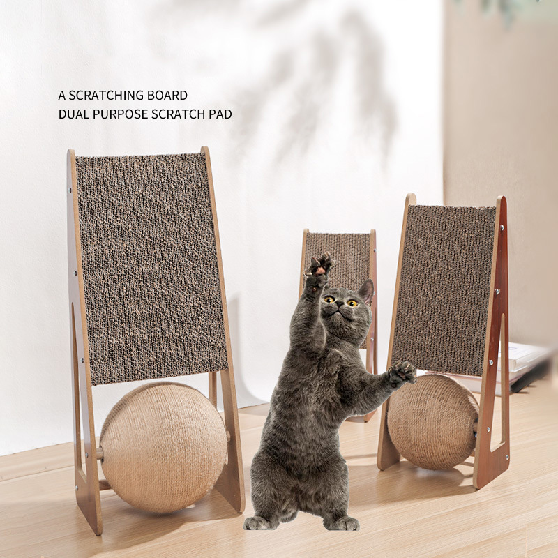 Scratchers Scratcher Board Detachable Scraper Scratching Post for Cats Grinding Claw Climbing Toy Pet Cat Furniture Supplies 230625