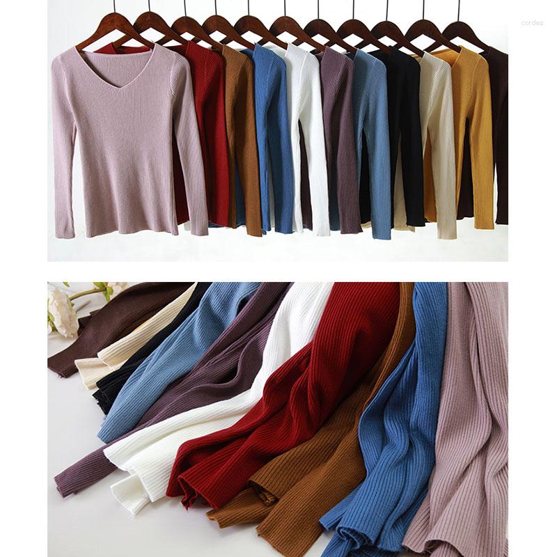 Women's Sweaters Autumn Basic V-Neck Knitted Women Winter Bottoming Slim Fit Pullovers Solid High Street Female, Yellow
Women's Sweaters Autumn Basic V-Neck Knitted Women Winter Bottoming Slim Fit Pullovers Solid High Street Female, Yellow