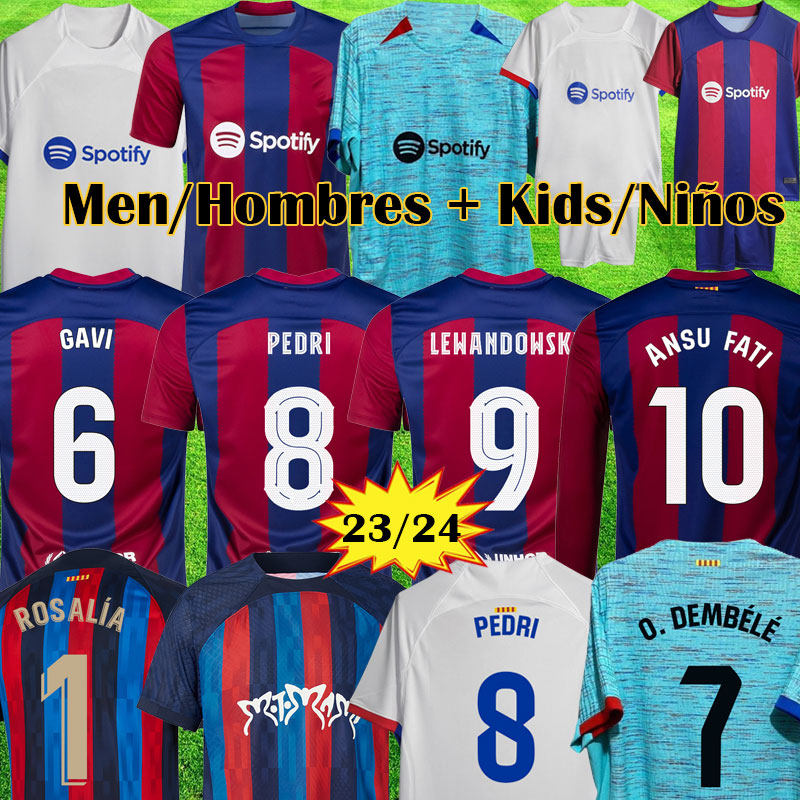 3XL 4XL 23 24 PEDRI LEWANDOWSKI blue soccer jerseyS GAVI camiseta de futbol FERRAN 2023 2024 FC ANSU FATI ROSALIA barCELOnas football shirt barca kit kids equipments, Cl away
3XL 4XL 23 24 PEDRI LEWANDOWSKI blue soccer jerseyS GAVI camiseta de futbol FERRAN 2023 2024 FC ANSU FATI ROSALIA barCELOnas football shirt barca kit kids equipments, Cl away