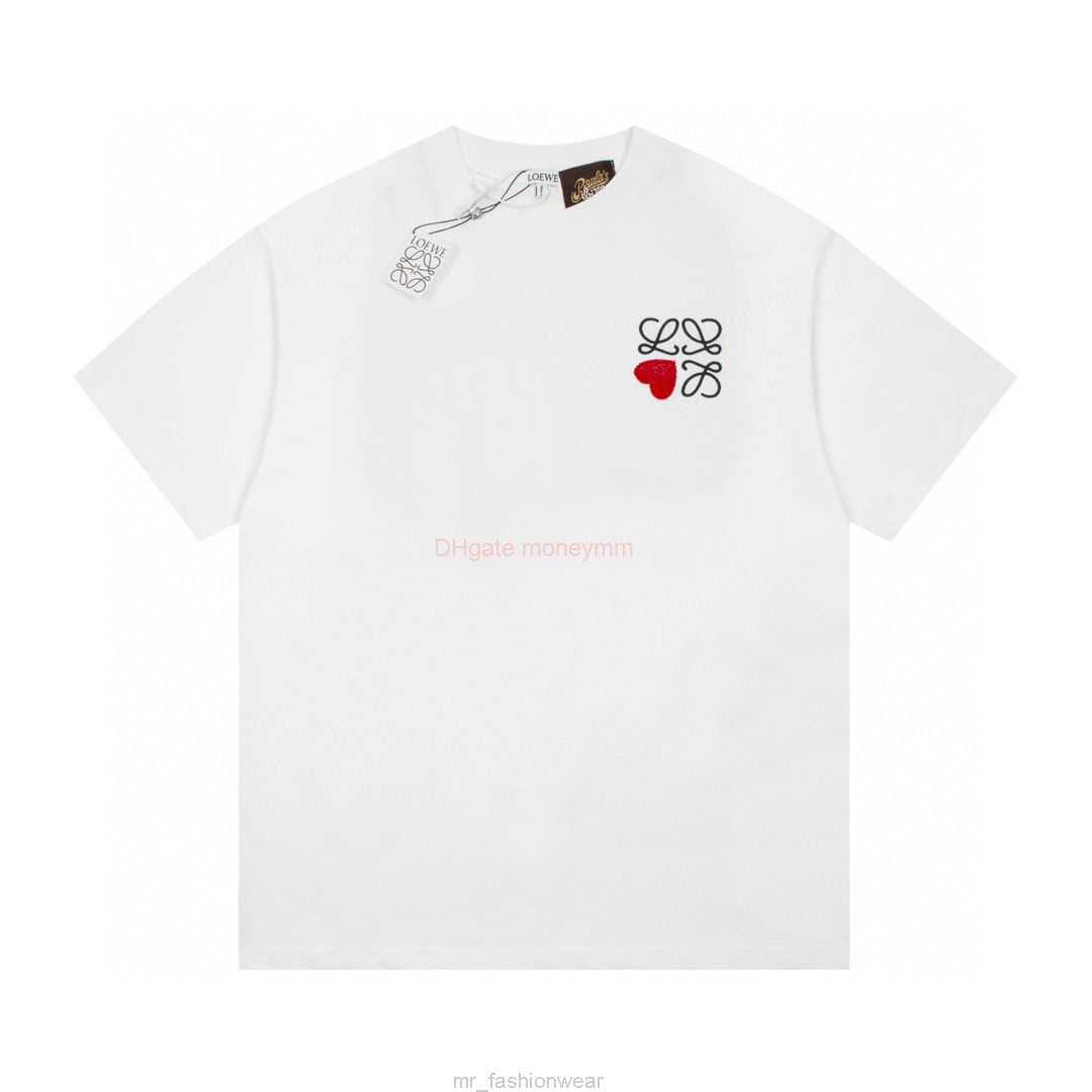 Designer Fashion Clothing Tees Tshirts Loewe Ceiling Fashion Brand 2023 Summer Tshirt Love Embroidery Solid Color Mens and Womens Couple Short Sleeve Luxury Casual, Black
Designer Fashion Clothing Tees Tshirts Loewe Ceiling Fashion Brand 2023 Summer Tshirt Love Embroidery Solid Color Mens and Womens Couple Short Sleeve Luxury Casual, Black