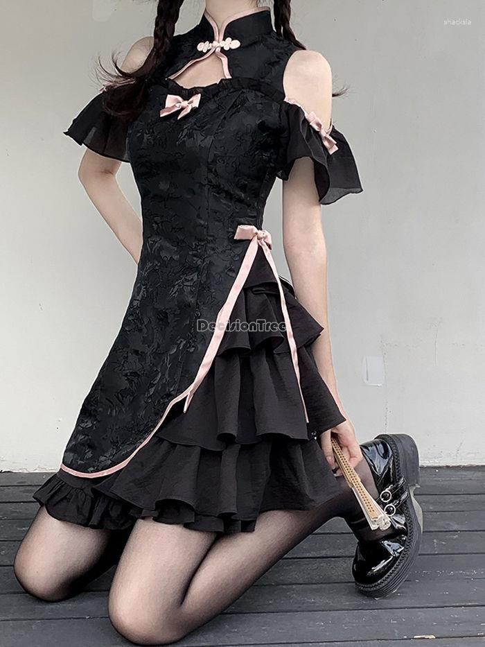 Ethnic Clothing 2023 Female Fahsion Sexy Summer Improved Cheongsam Chinese Style Hollow Out Design Short Sleeve Qipao Dress S141
Ethnic Clothing 2023 Female Fahsion Sexy Summer Improved Cheongsam Chinese Style Hollow Out Design Short Sleeve Qipao Dress S141