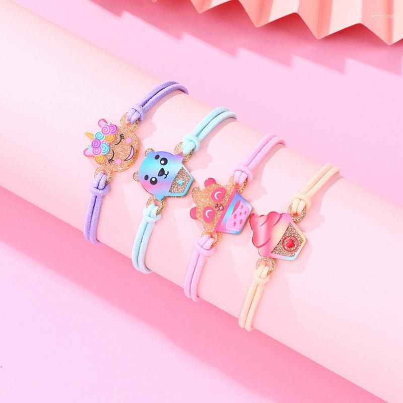 Charm Bracelets Cartoon Alpaca Bracelet Children's Acrylic Elastic Rope Good Friend Handmade Adjustable Couple Bangles
Charm Bracelets Cartoon Alpaca Bracelet Children's Acrylic Elastic Rope Good Friend Handmade Adjustable Couple Bangles