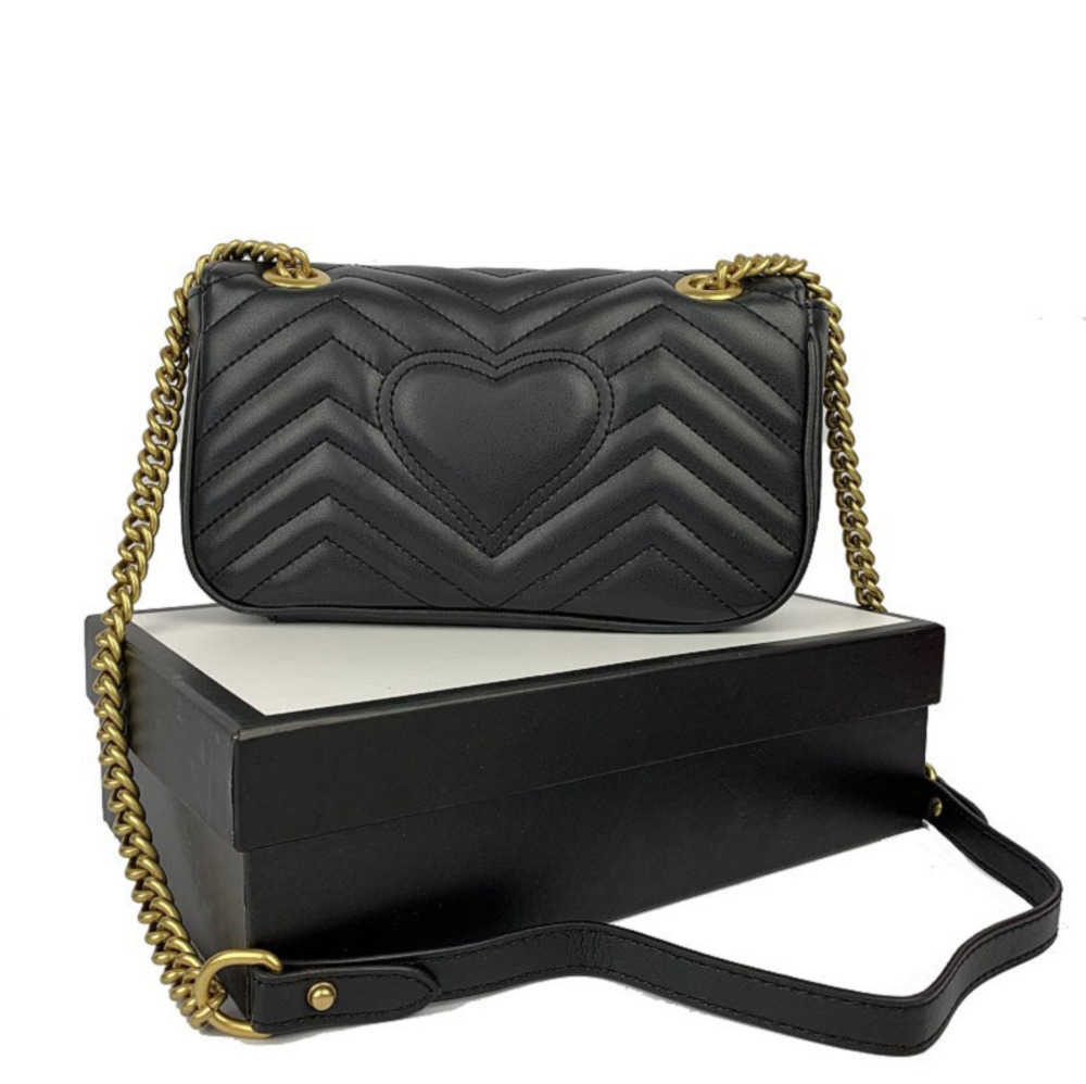 Fashion Marmont bag Love heart Wave Pattern Satchel Shoulder Bag Chain Handbags Crossbody Purse Lady Leather Classic Style European and American fashion, Red
Fashion Marmont bag Love heart Wave Pattern Satchel Shoulder Bag Chain Handbags Crossbody Purse Lady Leather Classic Style European and American fashion, Red
