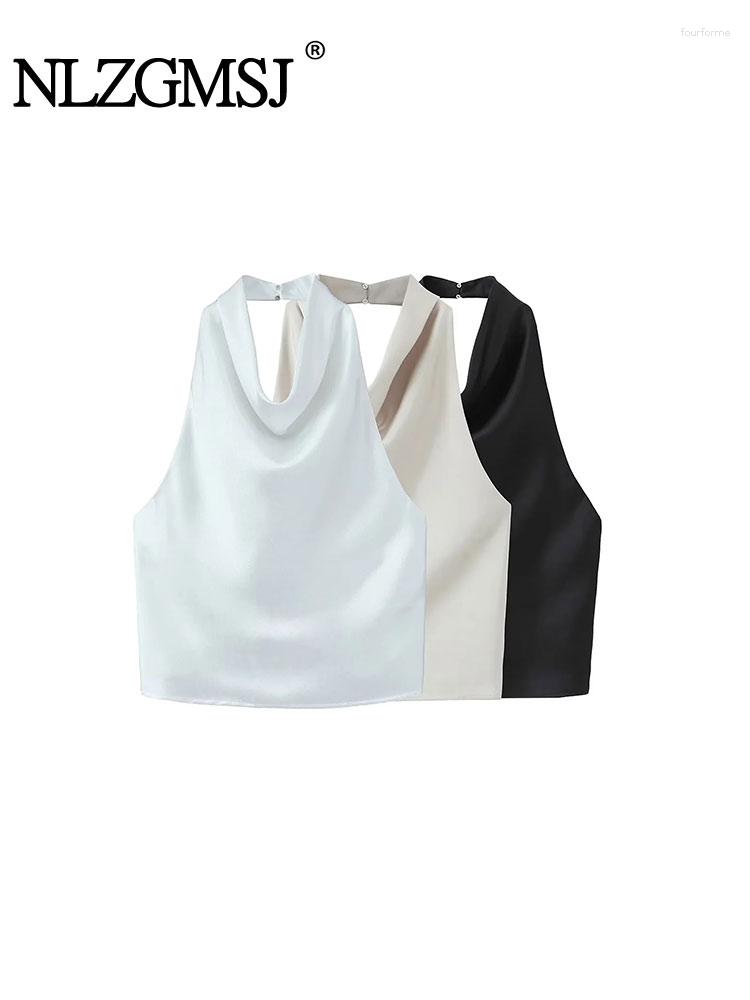 Women's Tanks Nlzgmsj Summer Camis Women All-Match Halter Temperament V-Neck Off-Shoulder Backless Slim Y2K Top, Black
Women's Tanks Nlzgmsj Summer Camis Women All-Match Halter Temperament V-Neck Off-Shoulder Backless Slim Y2K Top, Black