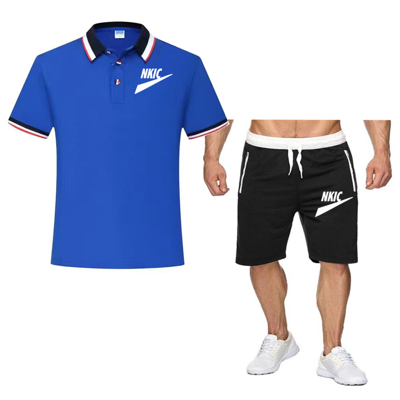 Summer Mens Sportswear Brand LOGO Fitness Suit Running Clothes Casual T-shirt Shorts Sets Breathable 2 Piece Jogging Tracksuit Men, Gray
Summer Mens Sportswear Brand LOGO Fitness Suit Running Clothes Casual T-shirt Shorts Sets Breathable 2 Piece Jogging Tracksuit Men, Gray