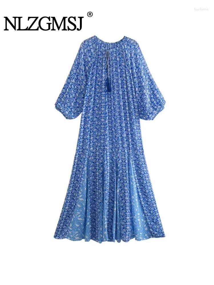 Casual Dresses Nlzgmsj Women Dress Summer Boho O Neck Printing Long Loose Holiday Floral Beach Female Party Vestidos, Picture shown
Casual Dresses Nlzgmsj Women Dress Summer Boho O Neck Printing Long Loose Holiday Floral Beach Female Party Vestidos, Picture shown