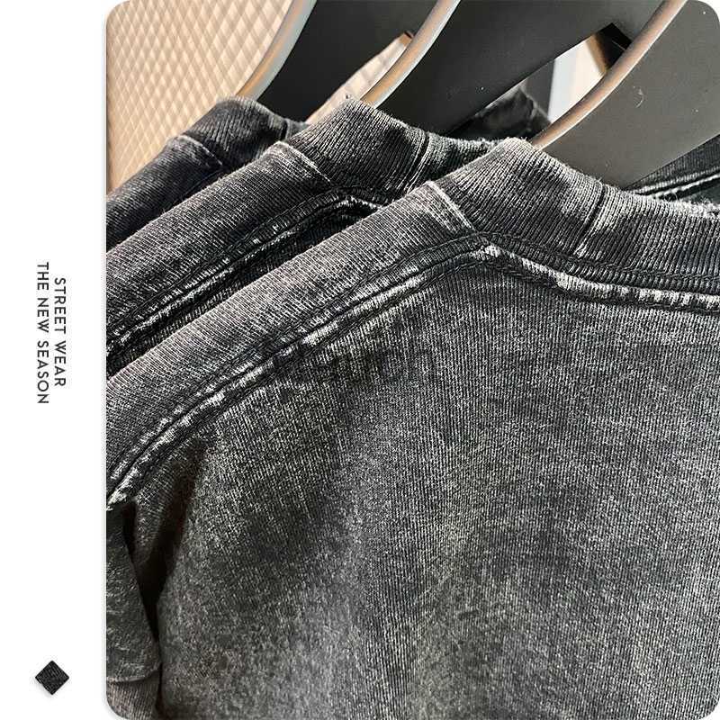 Men's T-Shirts Monkey D Luffy T Shirt Streetwear Vintage Washed Anime One Piece Tshirts Manga Summer Short Sleeve Oversized Nika Tops Tees Men J2