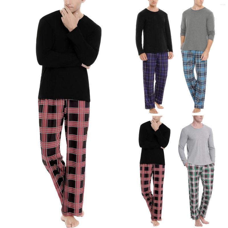 Men's Sleepwear Mens Four Seasons Fashion Leisure Soft And Comfortable Home Solid Color Shirt Pants Pajama Set Service Two Piece, Khaki
Men's Sleepwear Mens Four Seasons Fashion Leisure Soft And Comfortable Home Solid Color Shirt Pants Pajama Set Service Two Piece, Khaki