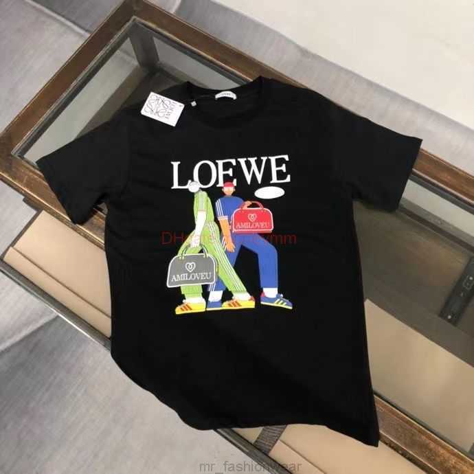 Designer Fashion Clothing Tees Tshirts Loewe Short Sleeve Mens Tshirt High Grade Fashion Brand Letter Printing Loose Size Fashion Mens Summer Youth Cotton Luxury Ca, Black
Designer Fashion Clothing Tees Tshirts Loewe Short Sleeve Mens Tshirt High Grade Fashion Brand Letter Printing Loose Size Fashion Mens Summer Youth Cotton Luxury Ca, Black