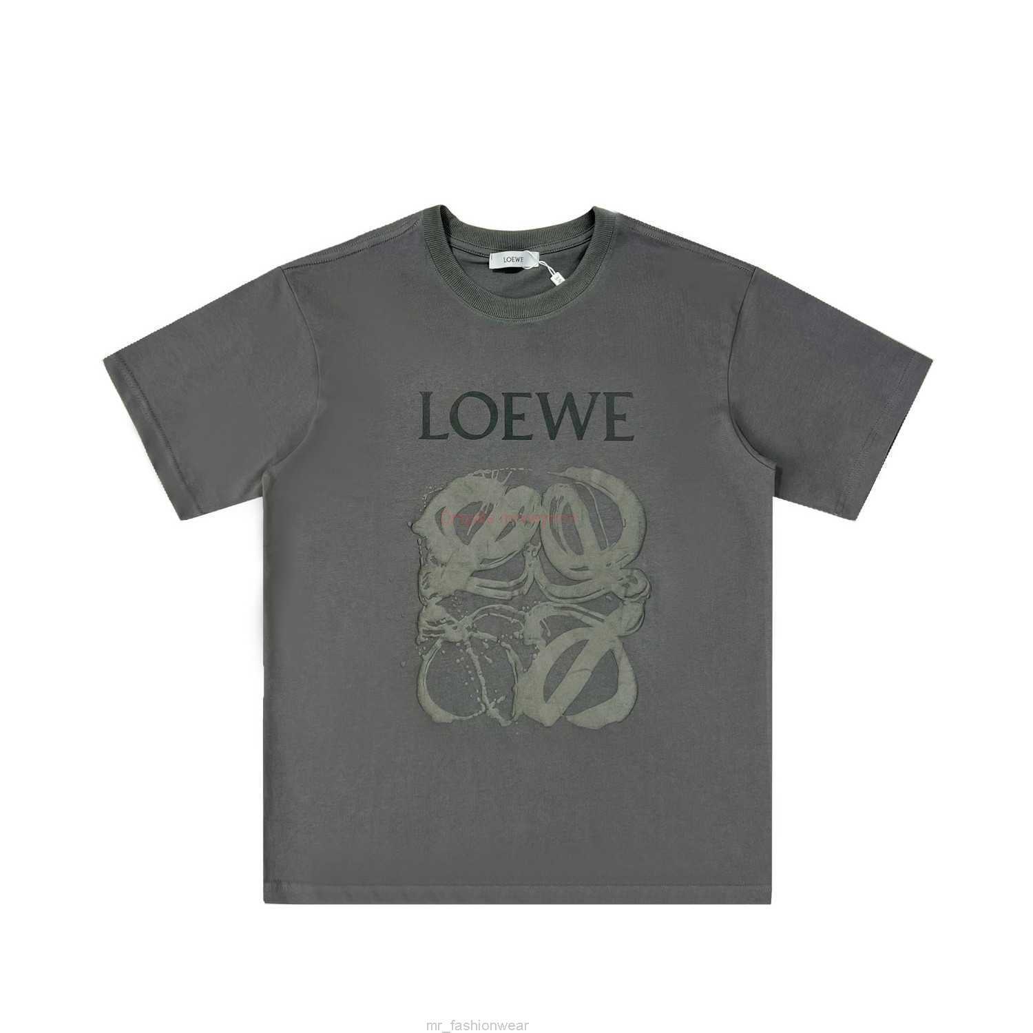 Designer Fashion Clothing Tees Tshirts Loewe 2023 New Short Sleeve T-shirt Foam Logo Printing Luxury Casual Streetwear Tops Rock Hip hop Shirts for sale, Gray
Designer Fashion Clothing Tees Tshirts Loewe 2023 New Short Sleeve T-shirt Foam Logo Printing Luxury Casual Streetwear Tops Rock Hip hop Shirts for sale, Gray