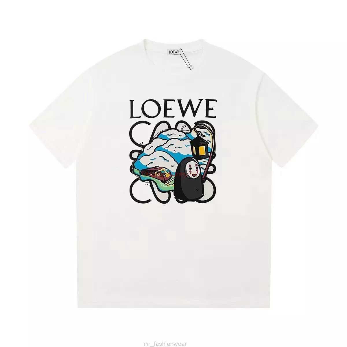 Designer Fashion Clothing Tees Tshirts Loewe Tshirt 23 New Qianyou Qianxun Series Faceless Mens Printed Cotton Short Sleeve Tshirt Versatile for Men and Women Coupl, White
Designer Fashion Clothing Tees Tshirts Loewe Tshirt 23 New Qianyou Qianxun Series Faceless Mens Printed Cotton Short Sleeve Tshirt Versatile for Men and Women Coupl, White