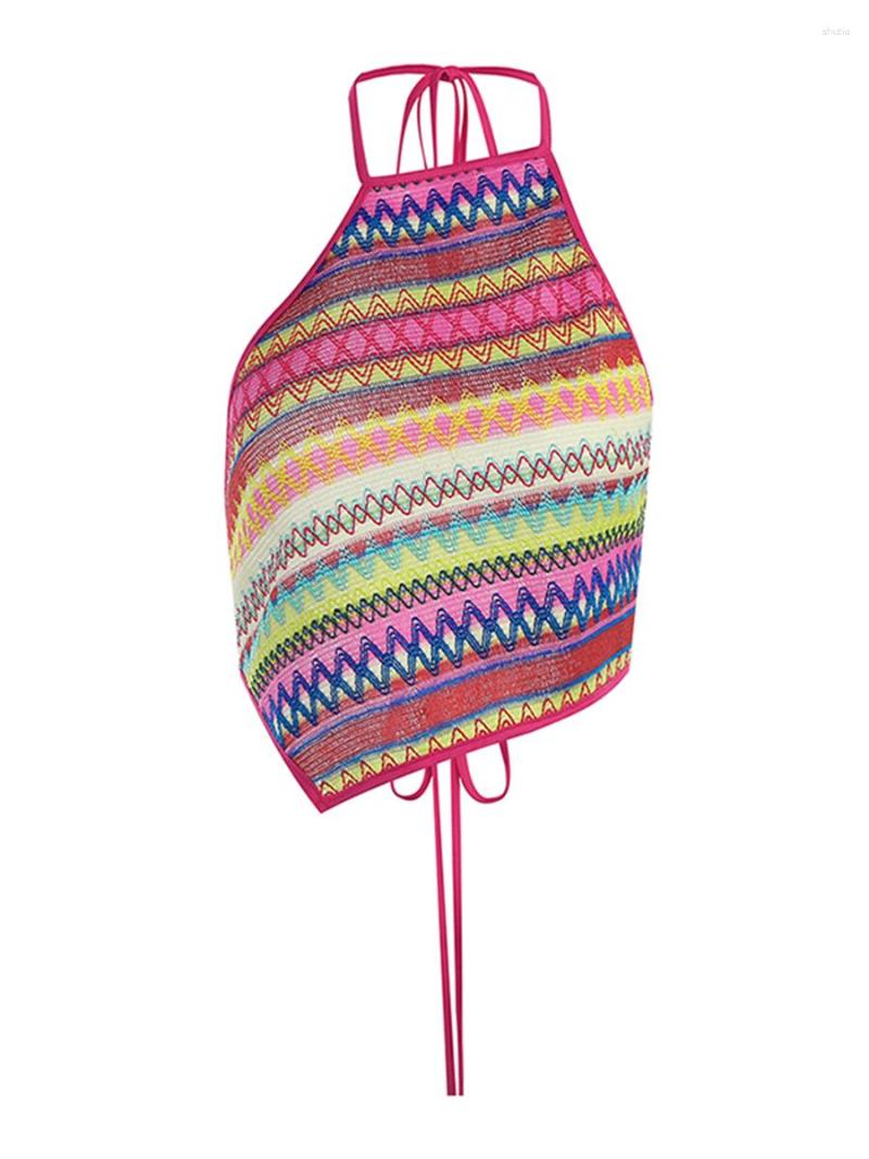 Women' Tanks Womens Y2k Knit Crop Top Sexy Halter Asymmetrical Tie Backless Cami Bandana Crochet, Multicolor
Women' Tanks Womens Y2k Knit Crop Top Sexy Halter Asymmetrical Tie Backless Cami Bandana Crochet, Multicolor