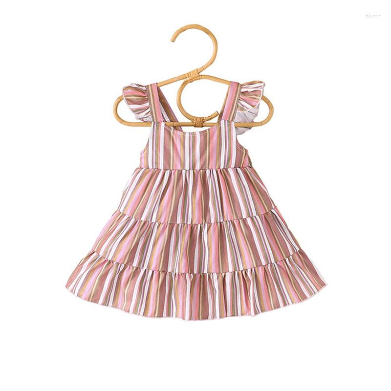 Girl Dresses Summer Toddler Baby Clothes Sleeveless Striped Strap Dress Outfit Sundress 35, Pink
Girl Dresses Summer Toddler Baby Clothes Sleeveless Striped Strap Dress Outfit Sundress 35, Pink