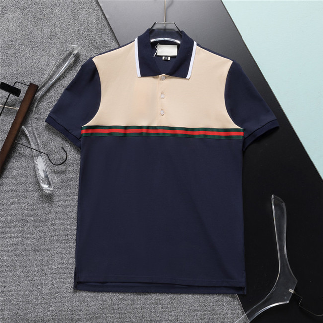 Men's Designer Polo T-shirt Fashion Khaki blue Men's T-shirt High quality patchwork casual T-shirt Short sleeve luxury T-shirt M-3xl
Men's Designer Polo T-shirt Fashion Khaki blue Men's T-shirt High quality patchwork casual T-shirt Short sleeve luxury T-shirt M-3xl