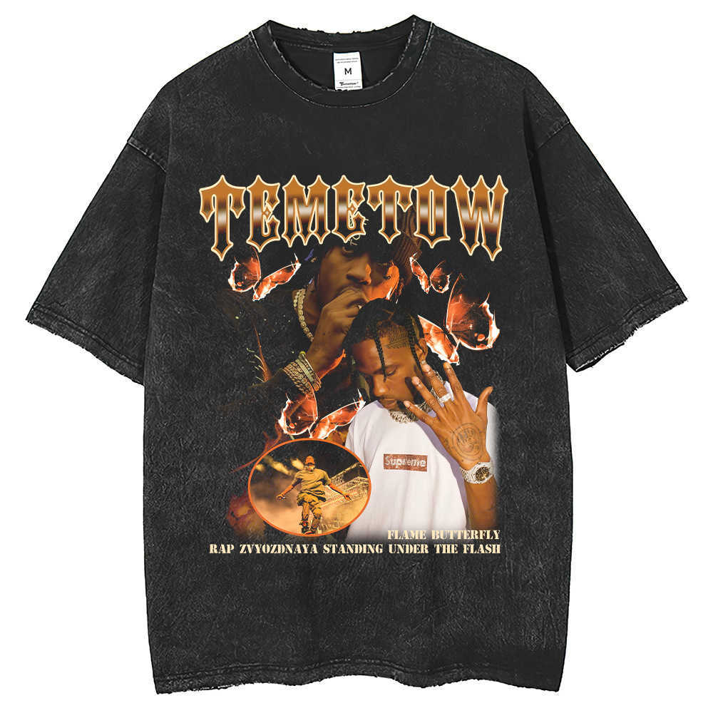 Travis Scott T-shirt Oversized Street Men' and Women' Breathable Casual Short Sleeve Fashion, Retro black
Travis Scott T-shirt Oversized Street Men' and Women' Breathable Casual Short Sleeve Fashion, Retro black