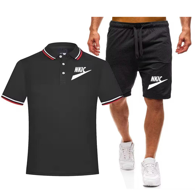 Summer Men' Two Piece Set Brand letter printing Casual T-Shirt And Shorts Set Mens Sports Suit Fashion Short Sleeve Tracksuit Men Suits, Gray
Summer Men' Two Piece Set Brand letter printing Casual T-Shirt And Shorts Set Mens Sports Suit Fashion Short Sleeve Tracksuit Men Suits, Gray