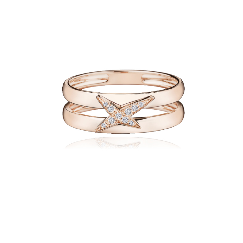 Solitaire Ring Mauboussin France Fashion Jewelry Divine Star Sterg Sier Women Valentine's Day Gift 23