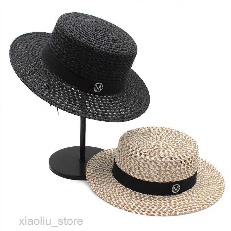 Wide Brim Hats 2022 New Summer Sun Hat letter M Straw Hat Visor Temperament Flat Panama Hats Women's Sea Beach Vacation Leisure Sunscreen HatSun block HKD230625, White
Wide Brim Hats 2022 New Summer Sun Hat letter M Straw Hat Visor Temperament Flat Panama Hats Women's Sea Beach Vacation Leisure Sunscreen HatSun block HKD230625, White