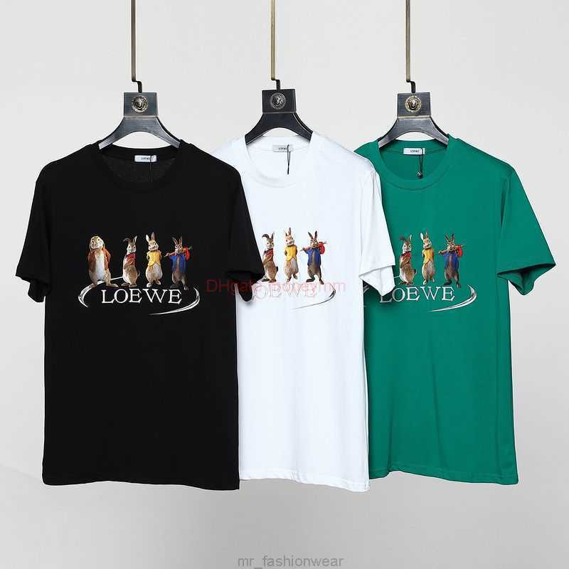 Designer Fashion Clothing Tees Tshirts Loewe Fashion Brand Funny Rabbit Short Sleeve Round Neck Creative Tshirt Pure Cotton Loose Casual Mens Luxury Casual Streetw, Black
Designer Fashion Clothing Tees Tshirts Loewe Fashion Brand Funny Rabbit Short Sleeve Round Neck Creative Tshirt Pure Cotton Loose Casual Mens Luxury Casual Streetw, Black