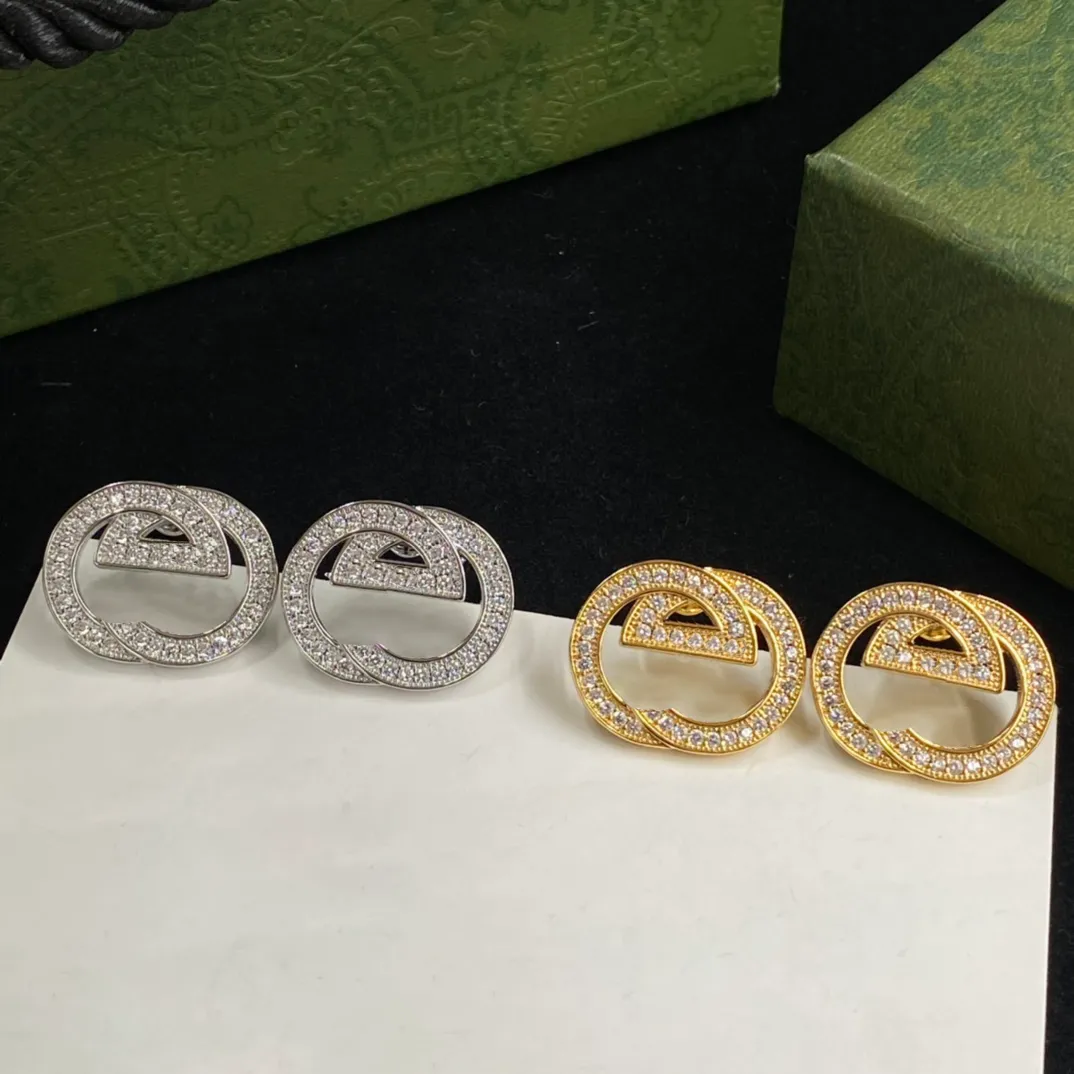 Designer classics jewelry Gold Diamonds Earrings Stud For Women Silver Earring Jewelry Fashion Ear Studs Hoop Earings Womans Designers Earing G 2304142D
Designer classics jewelry Gold Diamonds Earrings Stud For Women Silver Earring Jewelry Fashion Ear Studs Hoop Earings Womans Designers Earing G 2304142D