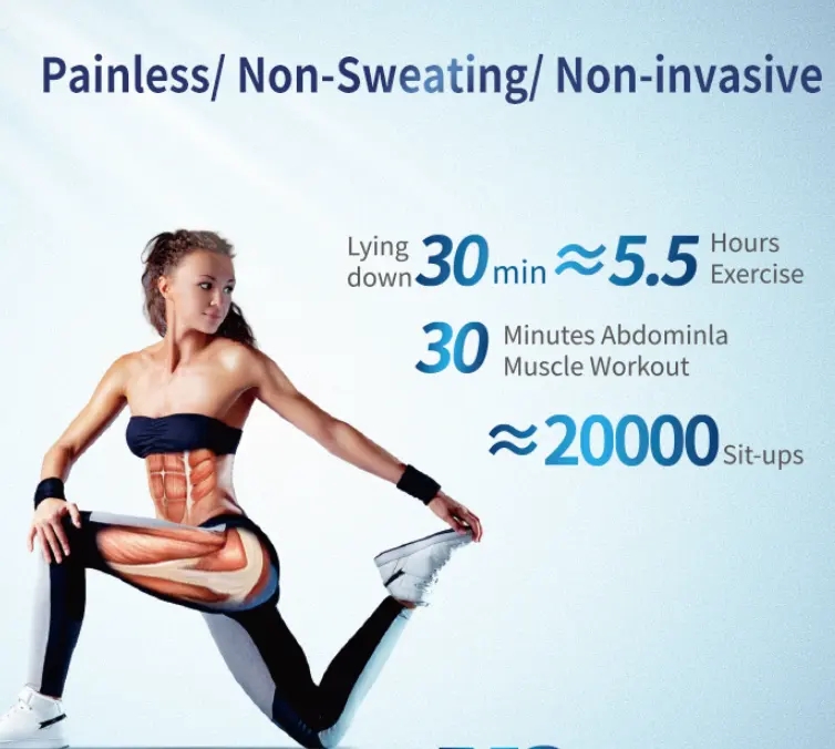 latest High Intensity Electromagnetic emslim rf ems 4 Handles muscle stimulator machine fat loss shaping body sculpting machine Pelvic Pads are Option