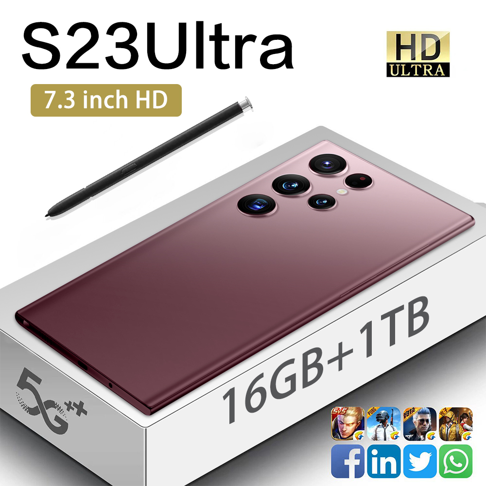 Cell Phones Sansug S22 S23 ultra-fast 5G network 8 16G 1TB storage high definition screen let you enjoy the fun of modern technology in the trend of the times, Green
Cell Phones Sansug S22 S23 ultra-fast 5G network 8 16G 1TB storage high definition screen let you enjoy the fun of modern technology in the trend of the times, Green