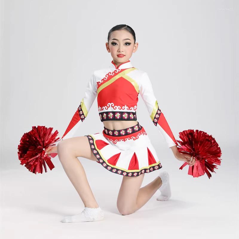 Stage Wear Children's Latin Dance Campus Cheerleading Performance Costume Boys And Girls Aerobics Group
Stage Wear Children's Latin Dance Campus Cheerleading Performance Costume Boys And Girls Aerobics Group