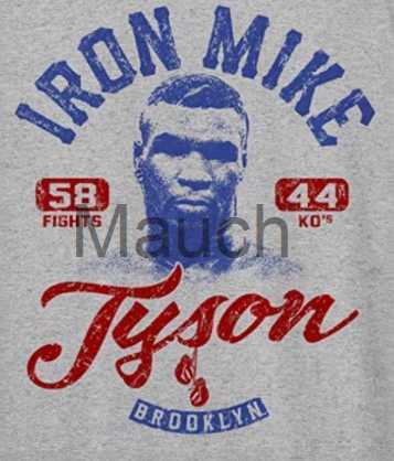 Men's T-Shirts Mike Tyson silhouette boxing champion tshirt men's summer cotton short sleeves J230625