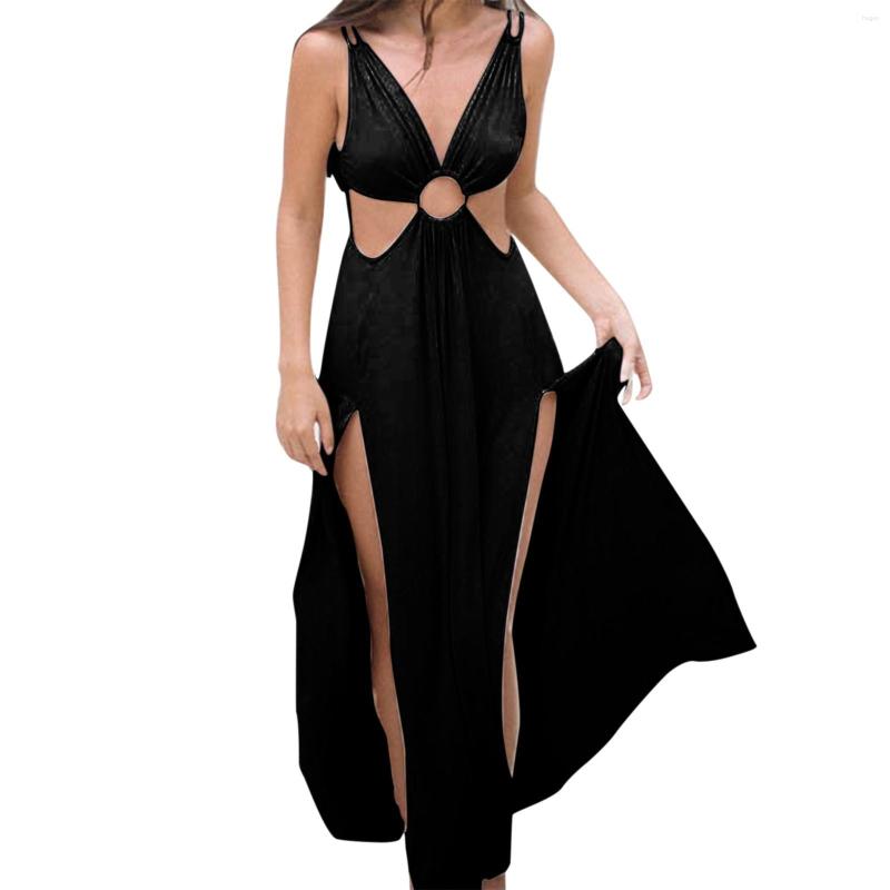 Ethnic Clothing Women'S Sleeveless Hanging Hollowed Out Solid Color Party Beach Evening Gown Maxi Dress With Pockets For Women
Ethnic Clothing Women'S Sleeveless Hanging Hollowed Out Solid Color Party Beach Evening Gown Maxi Dress With Pockets For Women