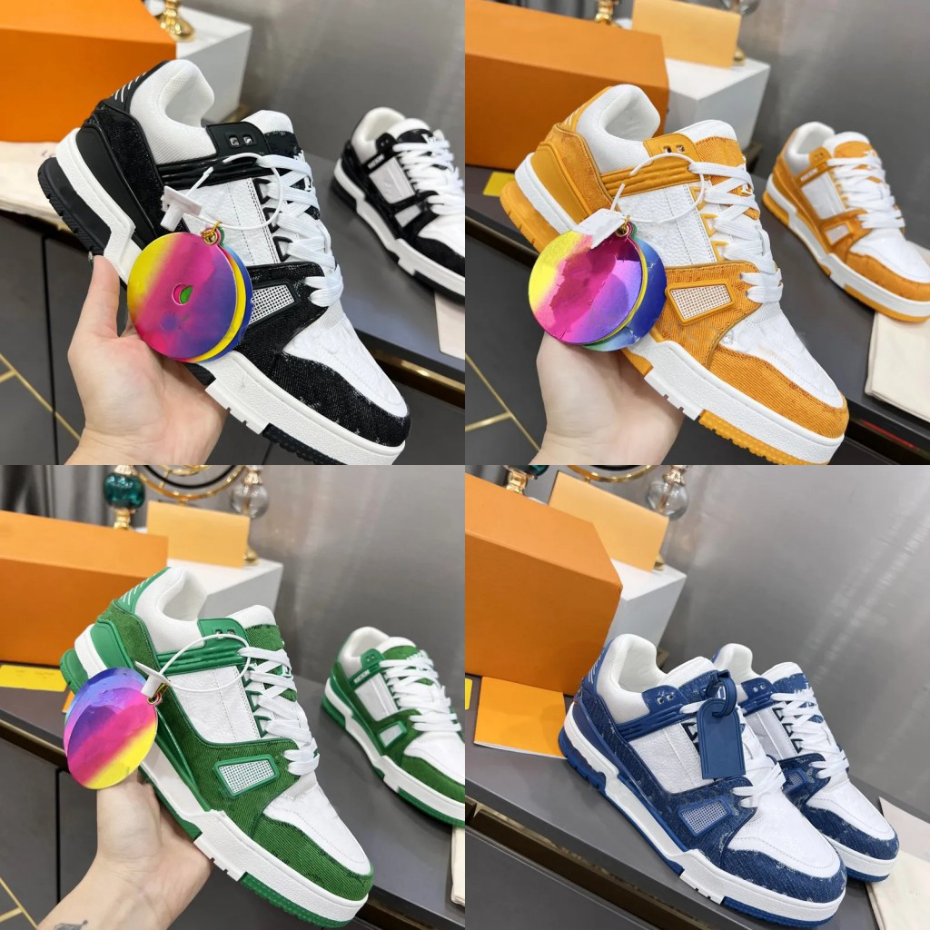 designer Luxurys TRAINER Casual shoes for men womens white Natural Green grey Cream Black Burgundy Purple mens sports sneakers trainers Basketball Sport Flat Shoe, Color 8
designer Luxurys TRAINER Casual shoes for men womens white Natural Green grey Cream Black Burgundy Purple mens sports sneakers trainers Basketball Sport Flat Shoe, Color 8